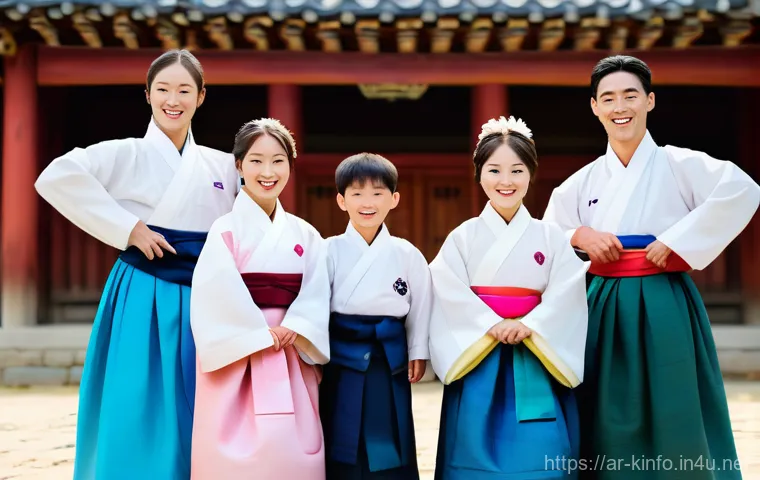 경기도 용인 민속촌 관광명소화 - **Prompt 1: A Glimpse into Joseon Daily Life**
    "A picturesque scene inside the Korean Folk Villa...