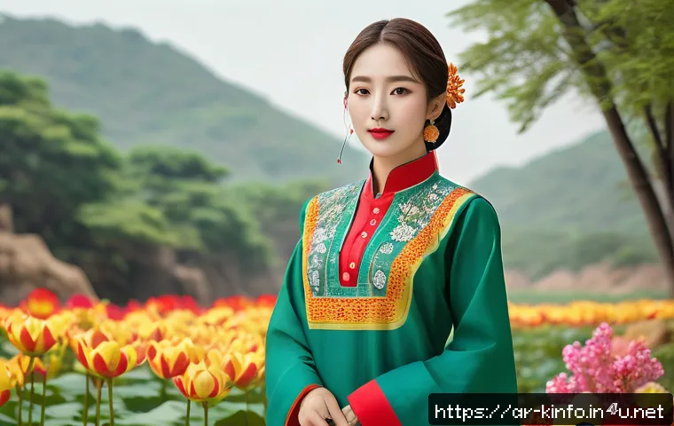한국 전통 의상과 지역적 차이 관련 이미지 1