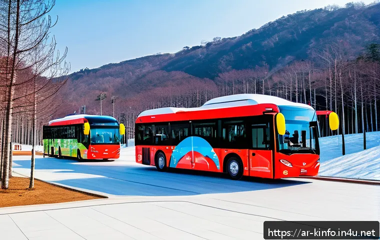 강원도 평창 올림픽 개최 유산 - A panoramic view of Pyeongchang’s winter sports complex transformed into a year-round tourist attrac...
